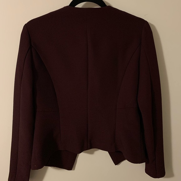 Dark maroon/purple blazer - Picture 5 of 7